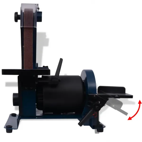 Lint- ja ketaslihvimispink 300 W reguleeritava lauaga, lihvimislint 760 x 25 mm, lihvketas 127 mm – 4