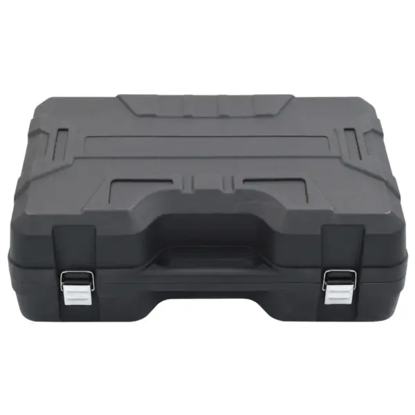 Kaasaskantav lintsaag metallalusel ja kohvriga, 1100 W, must ja punane – 3