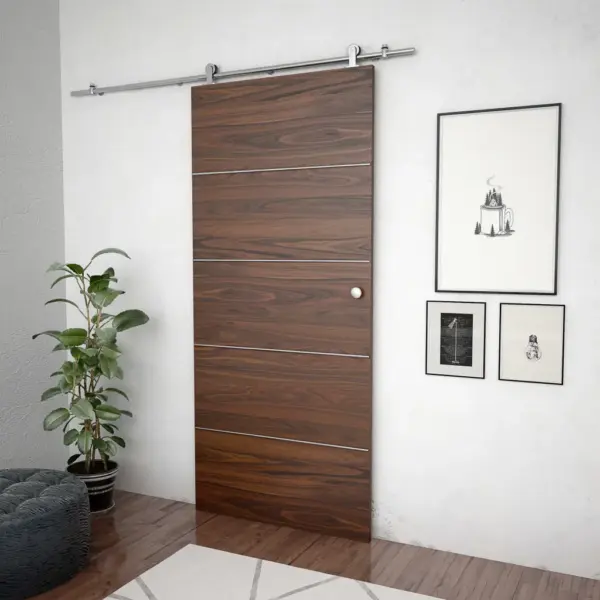 Liuguksetarvikute komplekt roostevabast terasest, hõbedane, 183 cm – 3