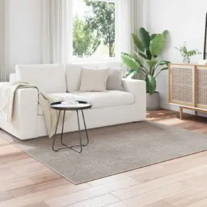 Libisemisvastane kandiline alavaip Lugo, kreem ja taupe, 120 x 120 cm, polüester