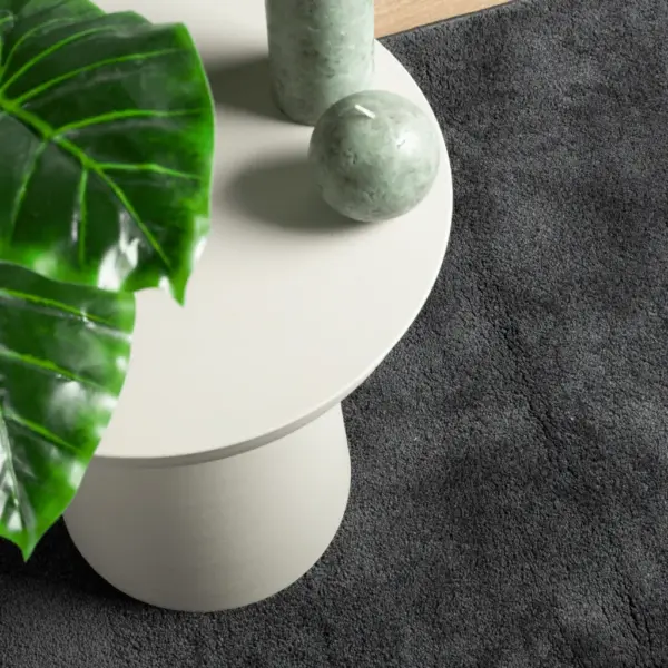 Lühikese karvaga vaip OVIEDO, antratsiithall, 140 x 200 cm – 7