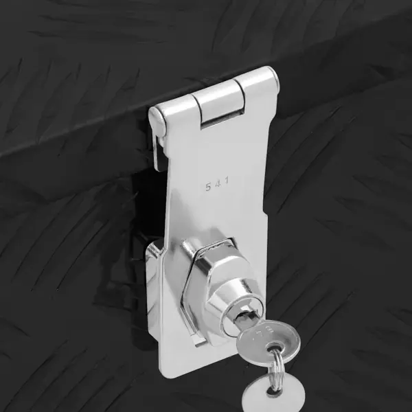 Must lukustatav alumiiniumist hoiukast tööriistadele, 70 x 31 x 27 cm – 8