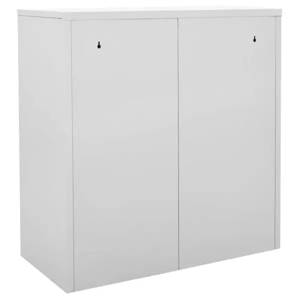 Lukustatavad terashoiukapid 2 tk, 9 uksega, helehall ja roheline, 90 x 45 x 92,5 cm – 5