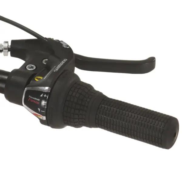 Mägiratas 27,5” ratastega, 21 käiku, ketaspiduritega, 42 cm terasraam, punane – 6