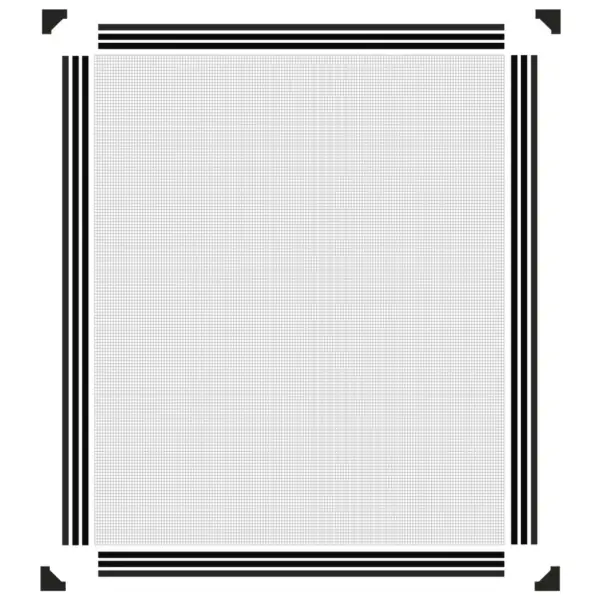 Magnetiga putukavõrk aknale, antratsiithall raam, 100 x 120 cm – 6