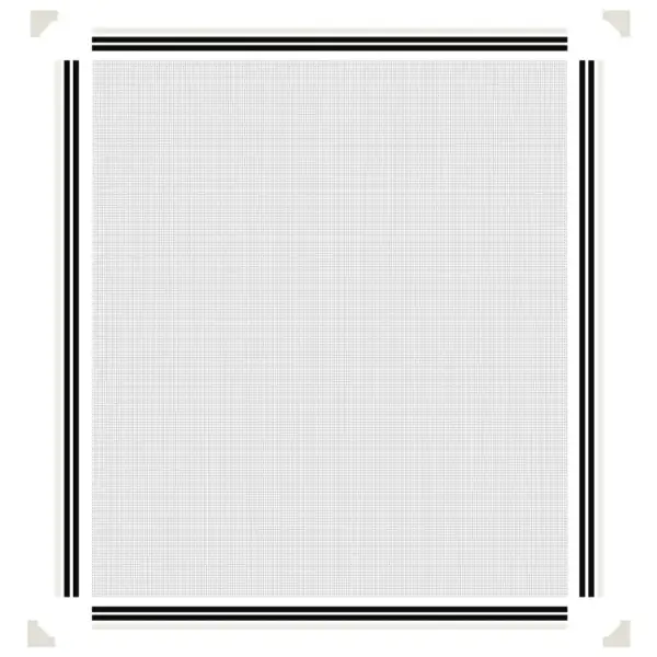 Magnetkinnitusega putukavõrk aknale, valge raam, 130 x 150 cm – 6