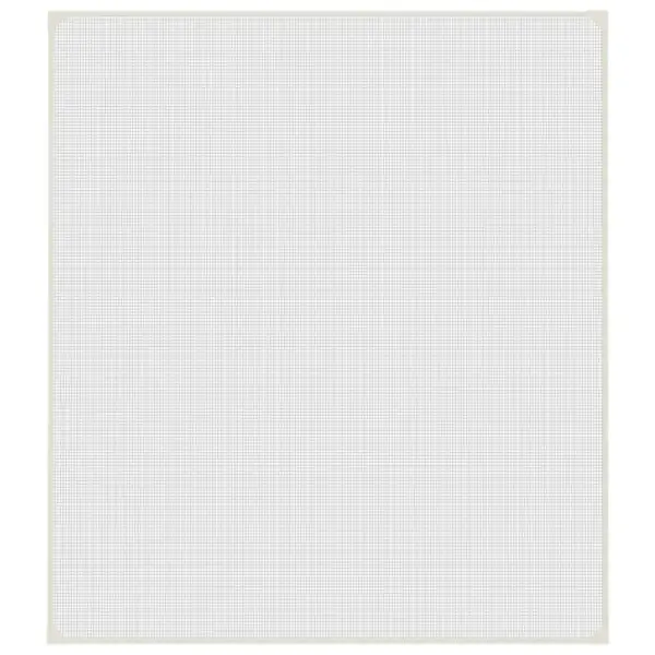 Magnetiga putukavõrk aknale, valge raam, must võrk, 120 x 140 cm – 3