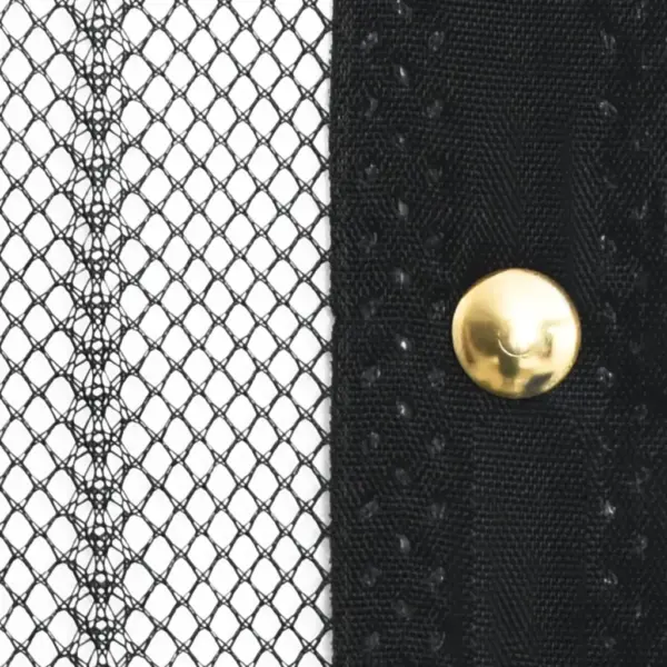 Magnetiline ukseputukakardin 2 tk, must, 210 x 100 cm – 4