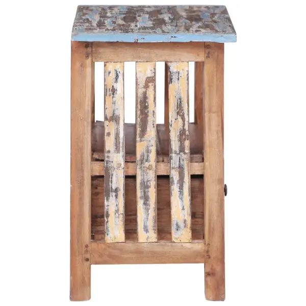 Mahagonipuidust öökapp ühe sahtliga, 41 x 30 x 50 cm – 5