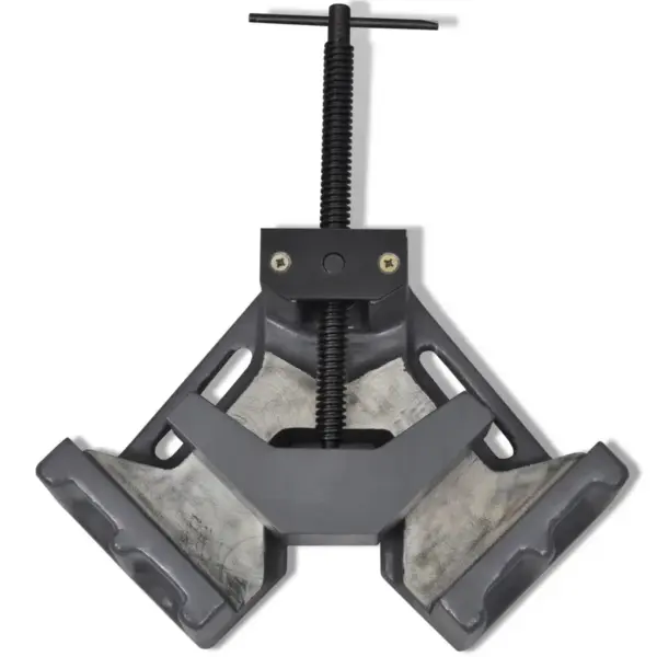 Käsitsi kasutatavad 90° nurga kruustangid puurpingile, malmist, haaratsi laius 100 mm – 2