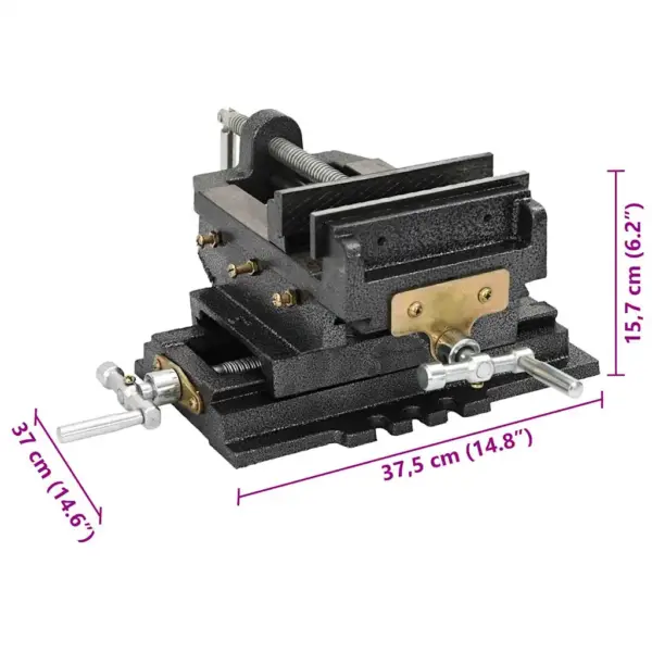 Ristkelguga kruustangid metallitööks, malm, haaratsi avanemislaius 150 mm – 8