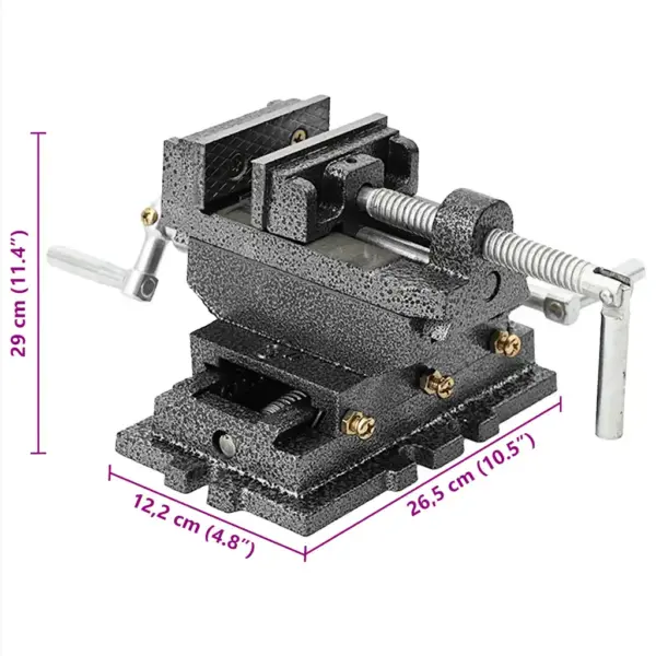 Malmist ristkelgu kruustangid metallitööks, haaratsi laius 80 mm – 7