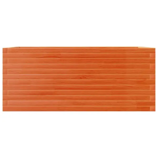 Männipuidust aia taimekast, vahapruun, 110 x 60 x 45,5 cm - 5