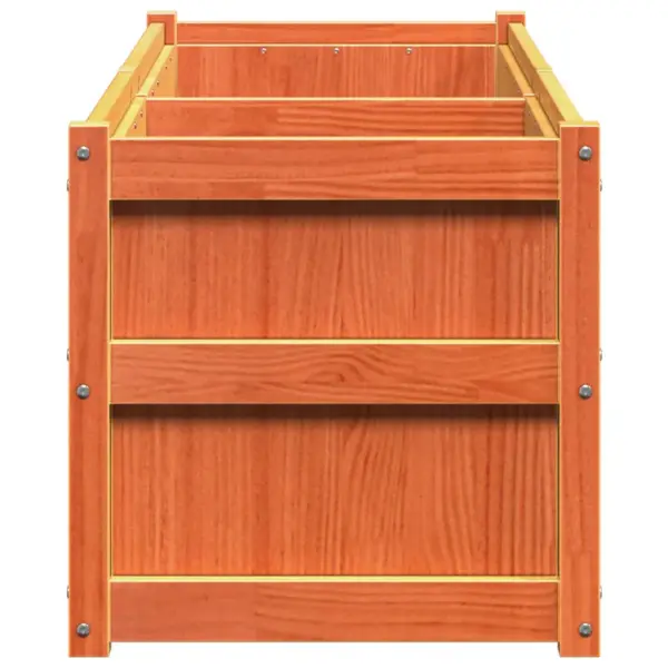 Aia taimekast vahapruunist männipuidust, 150 x 50 x 50 cm – 6