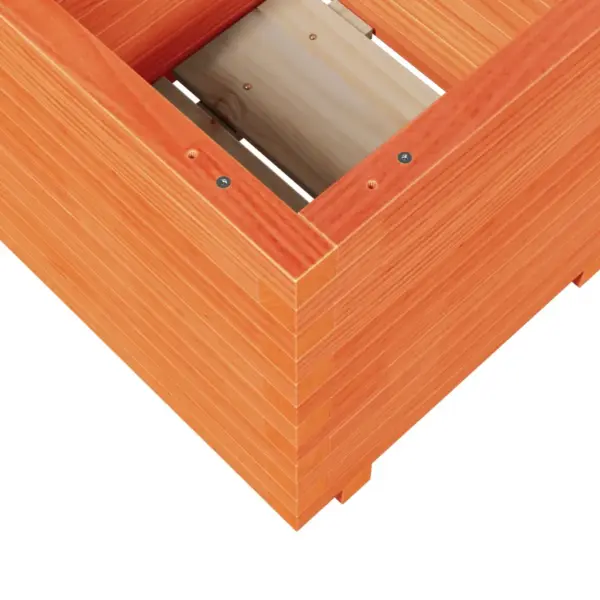 Männipuidust aia taimekast, vahapruun, 50 x 50 x 49,5 cm – 8