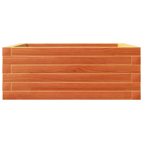 Männipuidust aia taimekast avatud põhjaga, vahapruun, 60 x 60 x 23 cm – 5