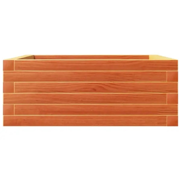Männipuidust aia taimekast avatud põhjaga, vahapruun, 60 x 60 x 23 cm – 6