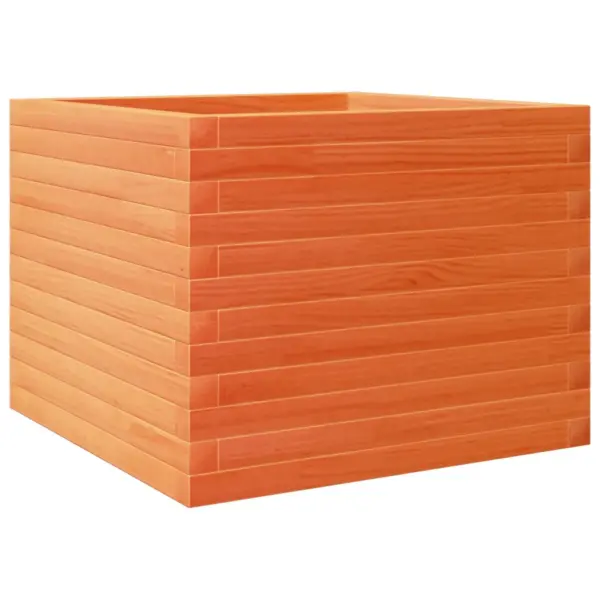 Aia taimekast männipuidust, vahapruun, 60 x 60 x 45,5 cm – 2