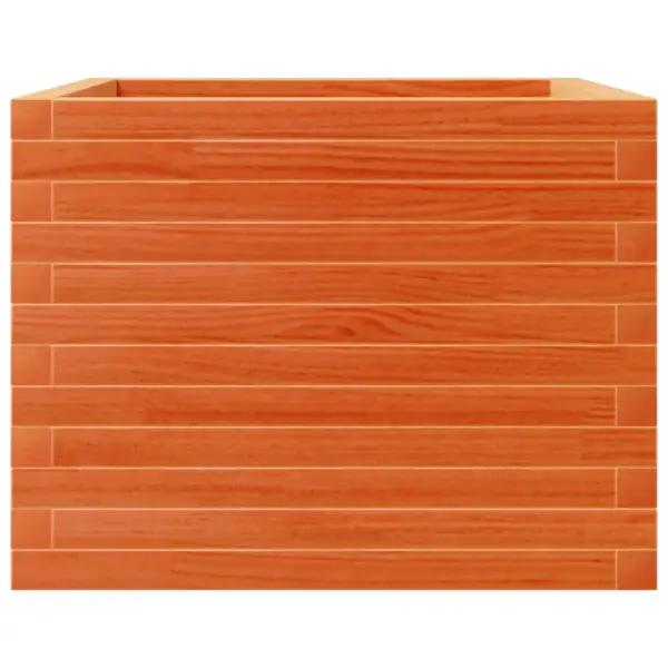 Aia taimekast männipuidust, vahapruun, 60 x 60 x 45,5 cm – 5
