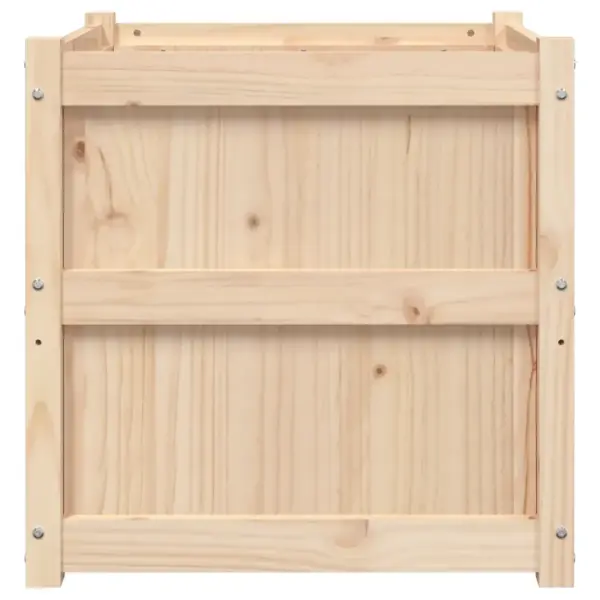 Aia taimekast töötlemata männipuidust, 60 x 60 x 60 cm – 5