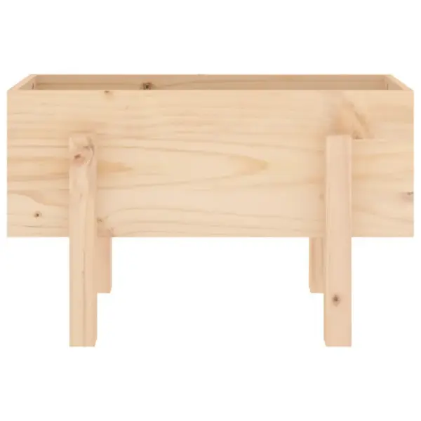 Kõrgendatud aia taimekast naturaalsest männipuidust, 62 x 30 x 38 cm – 5