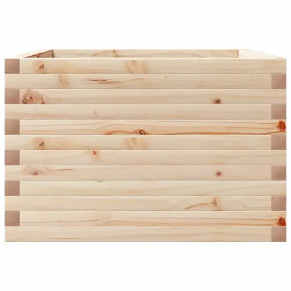 Aia taimekast töötlemata männipuidust, 70 x 70 x 45,5 cm – 5
