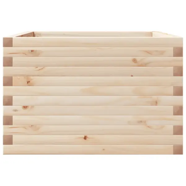 Aia taimekast töötlemata männipuidust, 70 x 70 x 45,5 cm – 6
