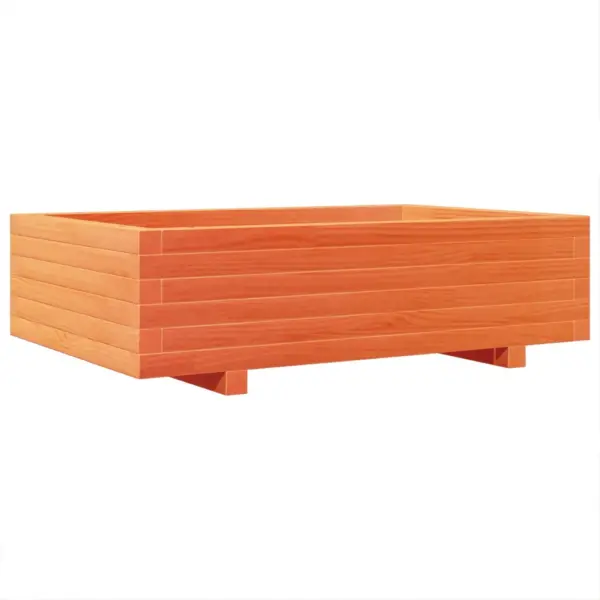 Männipuidust aia taimekast, vahapruun, 90 x 60 x 26,5 cm – 7