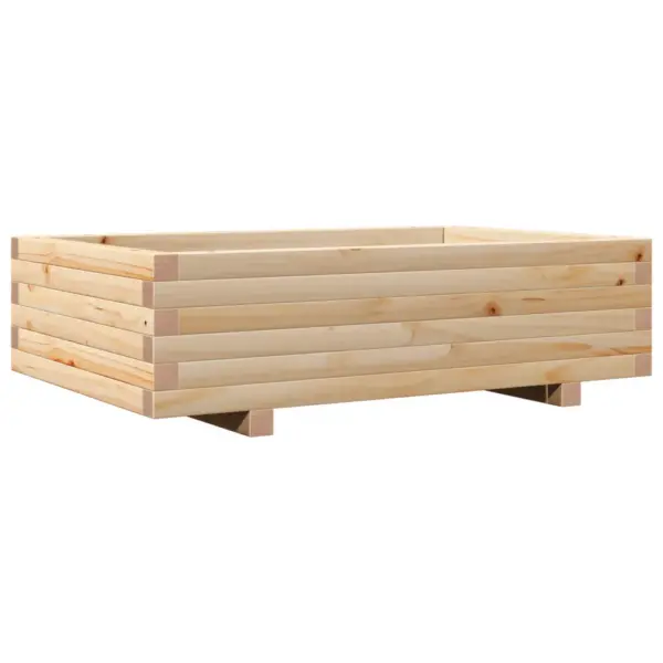 Männipuidust aia taimekast, töötlemata, 90 x 60 x 26,5 cm – 2