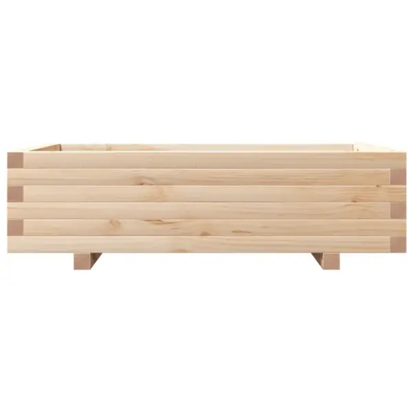 Männipuidust aia taimekast, töötlemata, 90 x 60 x 26,5 cm – 5