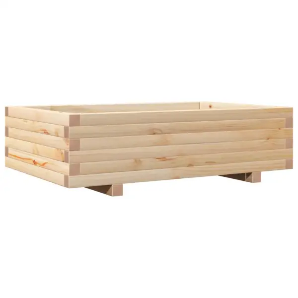 Männipuidust aia taimekast, töötlemata, 90 x 60 x 26,5 cm – 7