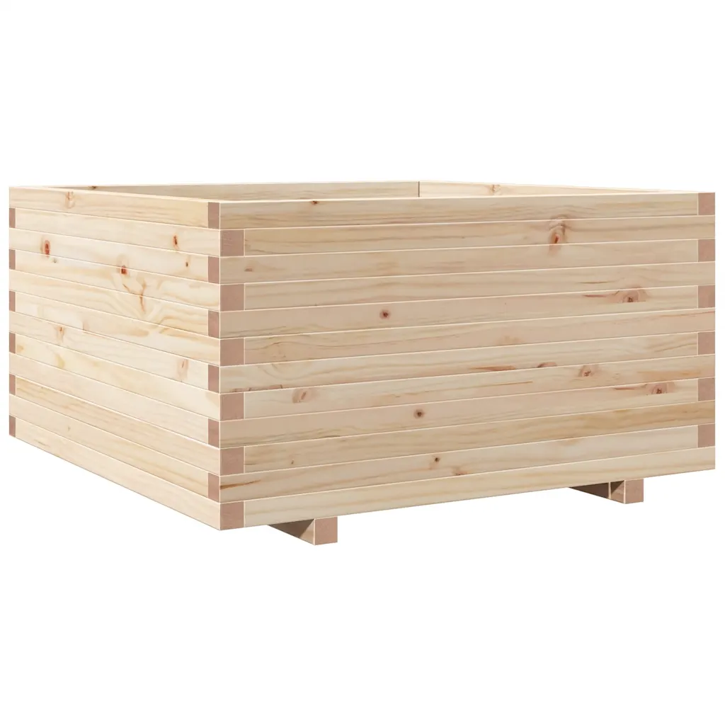 Aia taimekast männipuidust, 90 x 90 x 49,5 cm, töötlemata