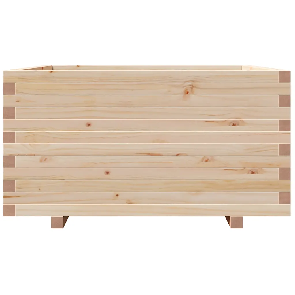 Aia taimekast männipuidust, 90 x 90 x 49,5 cm, töötlemata