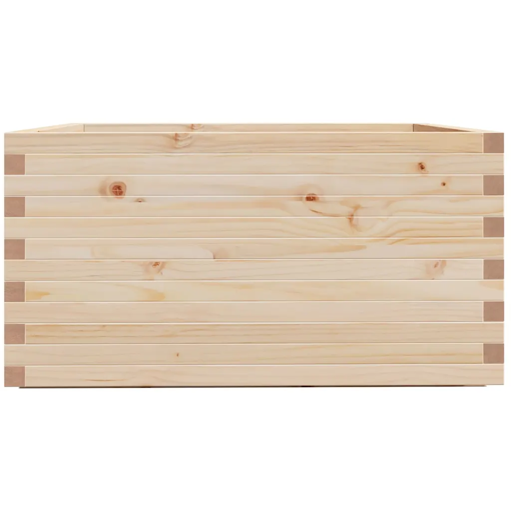 Aia taimekast männipuidust, 90 x 90 x 49,5 cm, töötlemata