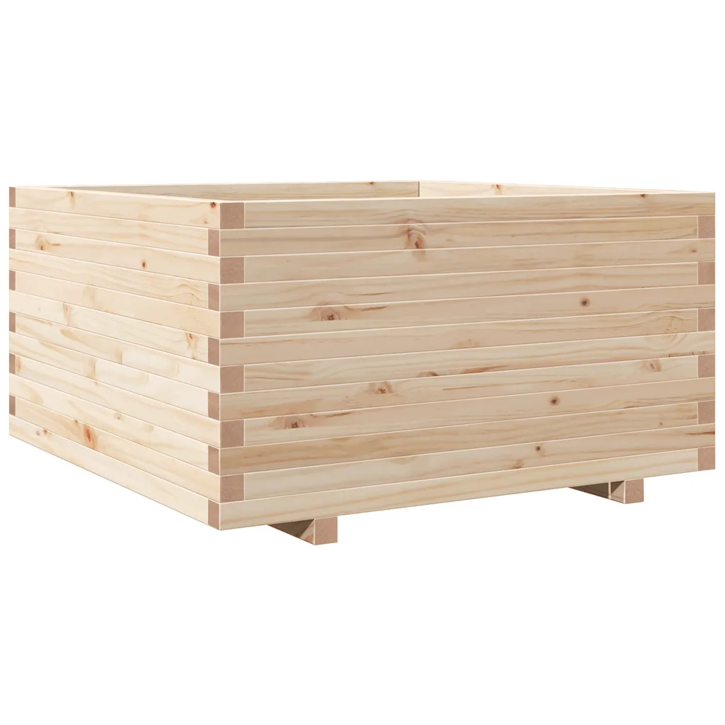 Aia taimekast männipuidust, 90 x 90 x 49,5 cm, töötlemata