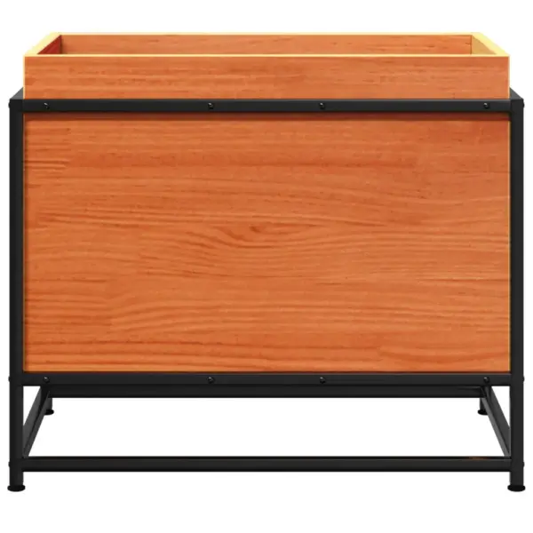 Vahapruun aia taimekast männipuidust, terasraamiga, 60 x 40 x 50 cm – 5