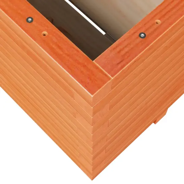 Männipuidust aia taimekast, vahapruun, 100 x 100 x 49,5 cm – 8