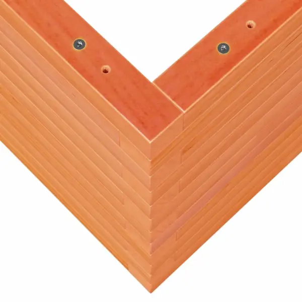 Aia taimekast männipuidust, vahapruun, 110 x 40 x 45,5 cm – 8