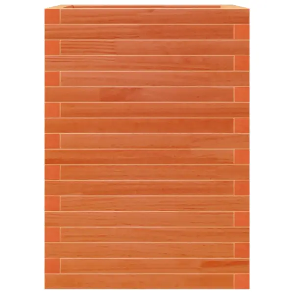 Aia taimekast männipuidust, vahapruun, 50 x 50 x 68,5 cm – 6