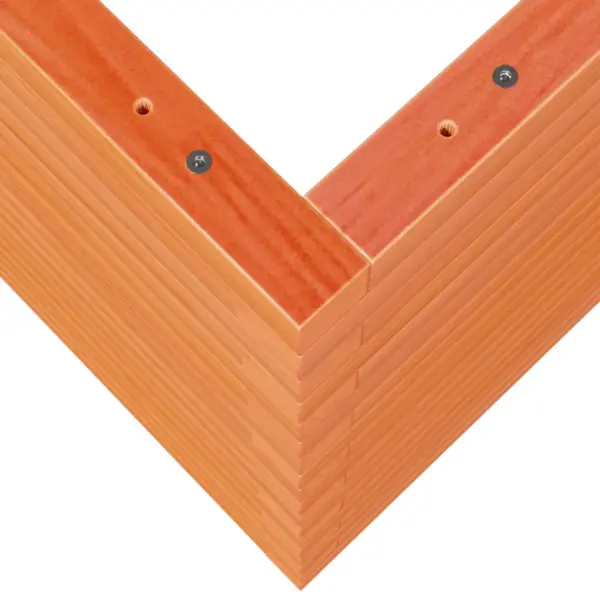 Aia taimekast männipuidust, vahapruun, 50 x 50 x 68,5 cm – 8