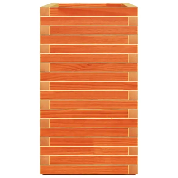 Männipuidust aia taimekast, vahapruun, 90 x 40 x 72 cm – 6