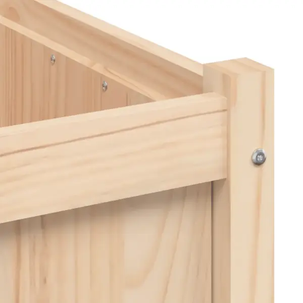 Aia taimekastid, 2 tk, töötlemata männipuidust, 50 x 50 x 50 cm – 10