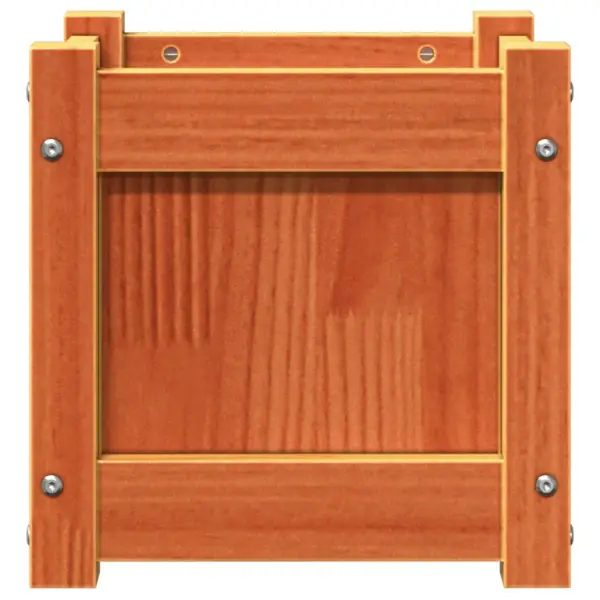 Männipuidust aia taimekastid 2 tk, vahapruun, 31 x 31 x 31 cm – 7