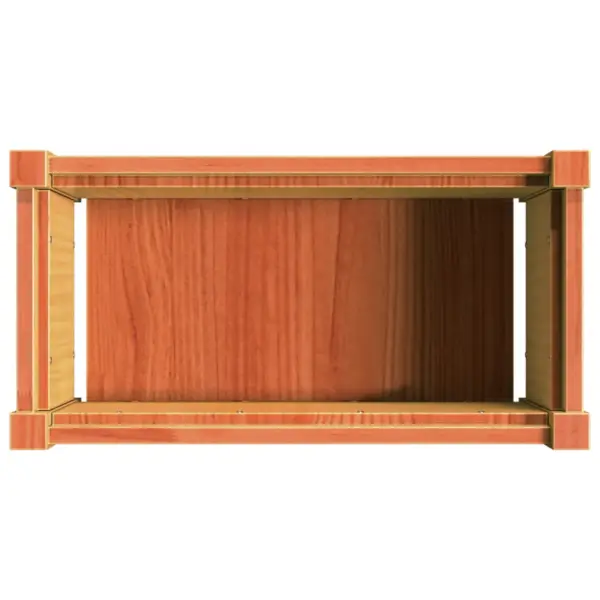 Aia taimekastid 2 tk, vahapruun männipuit, 60 x 31 x 31 cm - 9