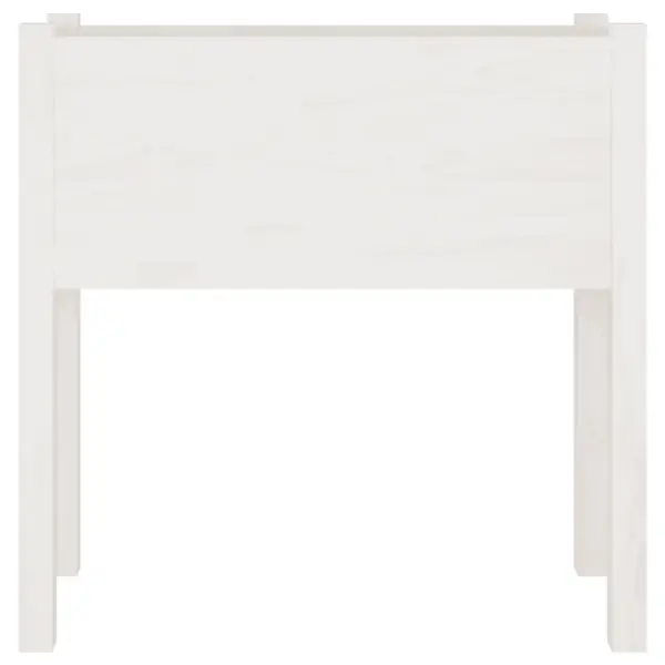 Valged männipuidust aia taimekastid, 2 tk, 70 x 31 x 70 cm – 4