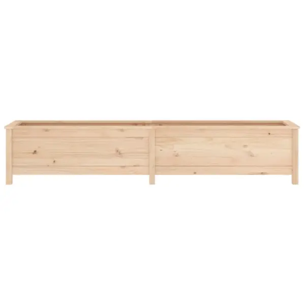 Kõrgendatud aia taimelava männipuidust, 199,5 x 40 x 39 cm – 5