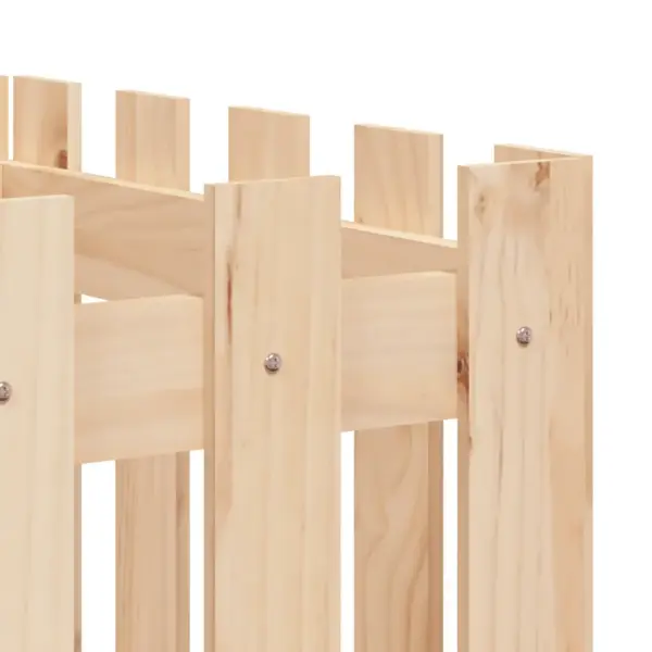 Männipuidust kõrgendatud taimelava aia disainiga, 200 x 50 x 50 cm – 7