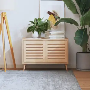 Männipuidust lamellkapiuksed, 2 tk, 39,5 x 39,4 cm