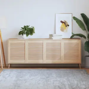 Männipuidust lamellkapiuksed, 4 tk, töötlemata, 61,5 x 49,4 cm