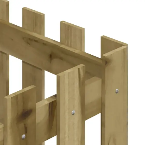 Puidust taimekast aeda ja terrassile, surveimmutatud männipuit, 40 x 40 x 40 cm – 7